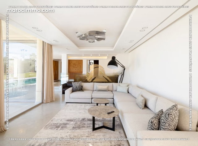 VNA Furnished Villa for Sale – 5,000 sqm – Route d’Ourika km 9, Marrakech — 3