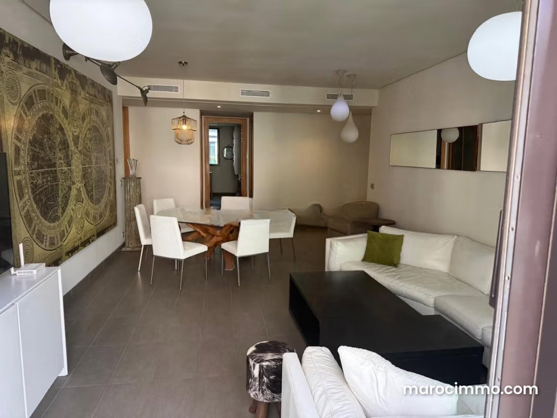Furnished 3-Bedroom Apartment with Sea View in Aïn Diab, Casablanca — Casablanca