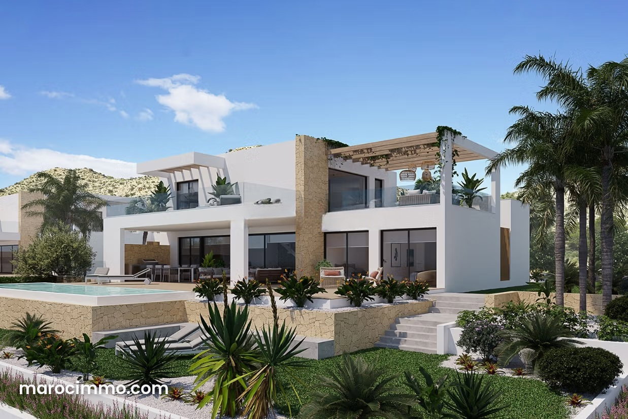 622 m² Building Plot in Longchamps, Casablanca, Quiet Residential Area — Casablanca