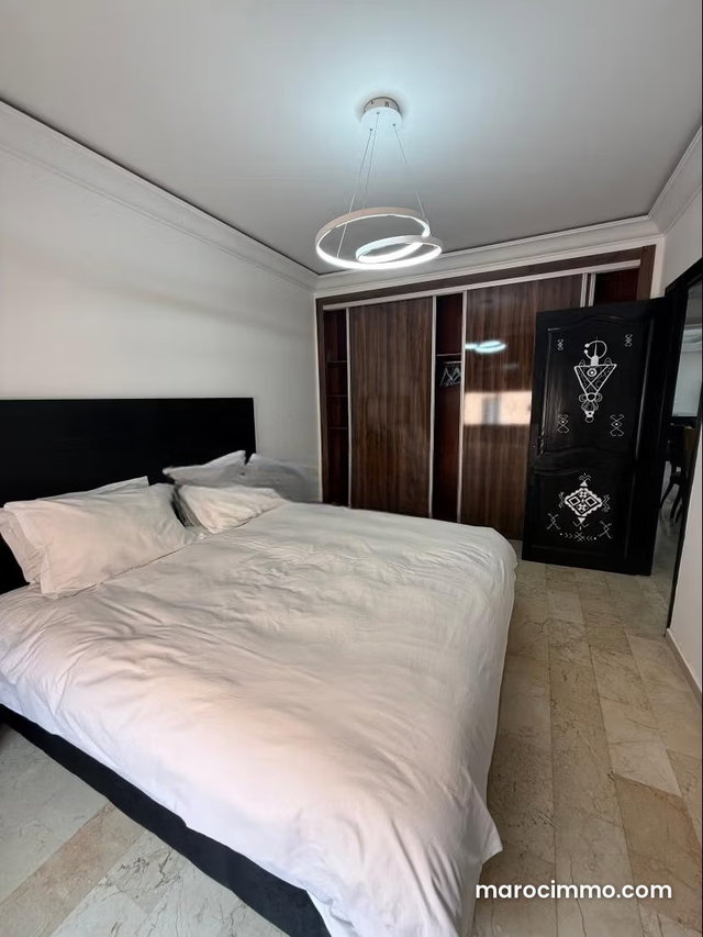 Appartement en location à Guéliz. Surface totale 130 m². Bien meublé — 2