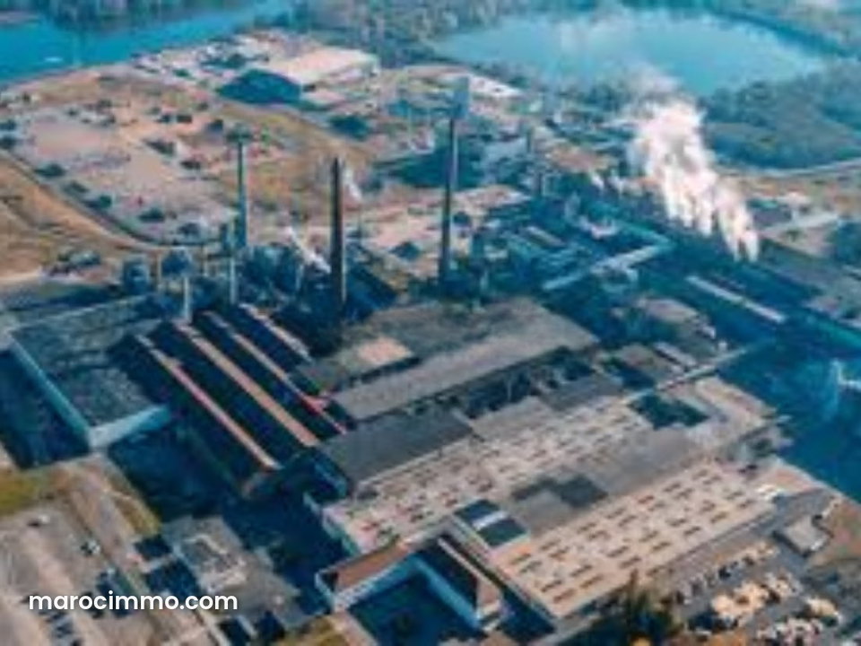 Usine sur terrain de 1 000 m² à Mohammedia