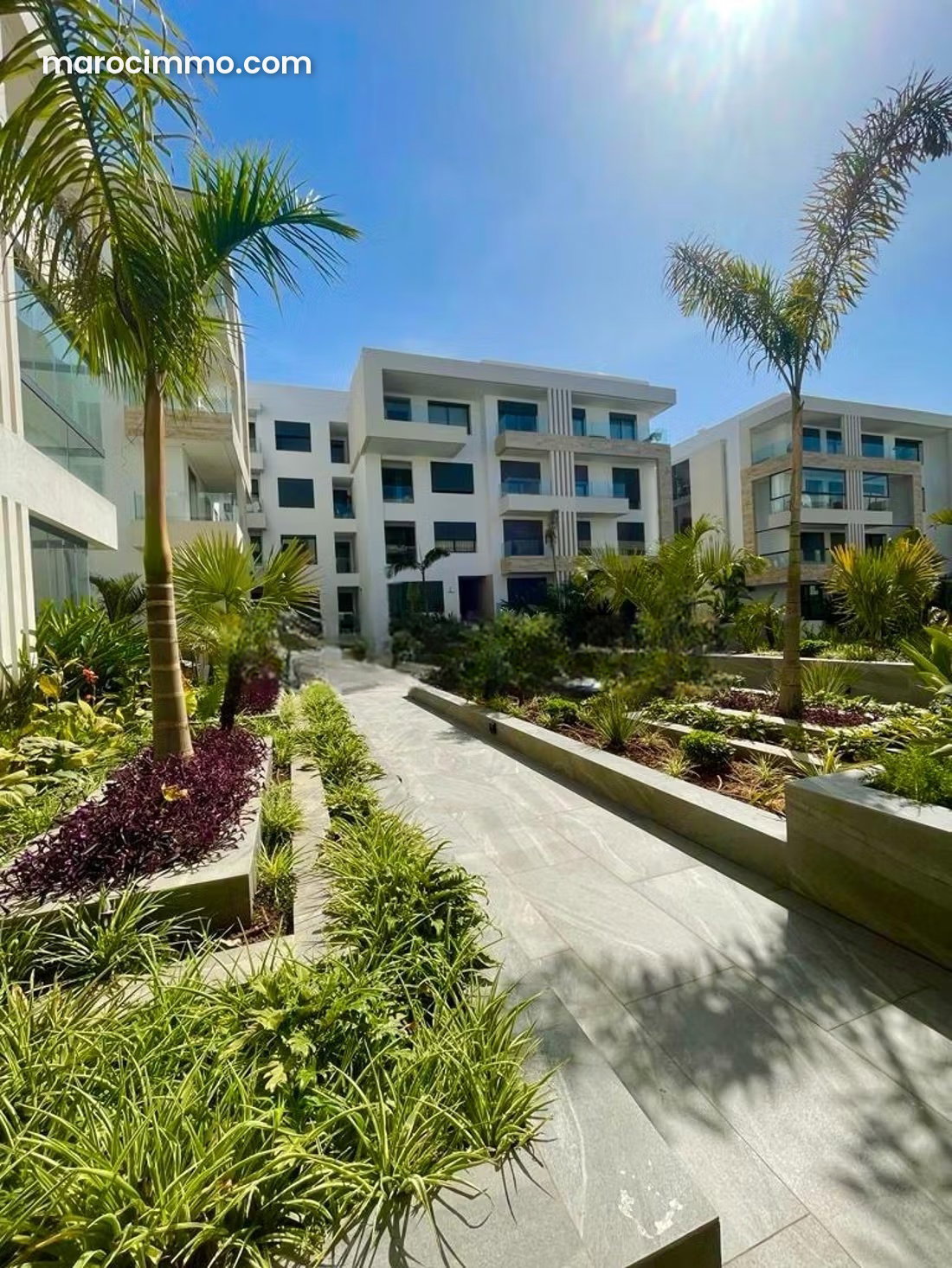 100 sqm Apartment, 2 Bedrooms with Garden, Californie, Casablanca — Casablanca