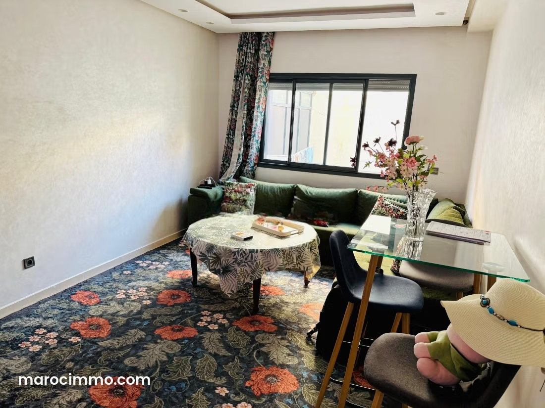 Ground-floor apartment with private courtyard in Californie, Casablanca — Casablanca