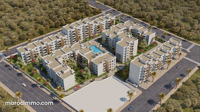 Luxury Apartments from 81 m² to 131 m² in Hay Hassani Casablanca — 2