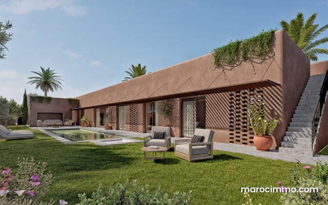 Villas haut standing à partir de 593 m² à 20 min du centre ville de Marrakech — 3