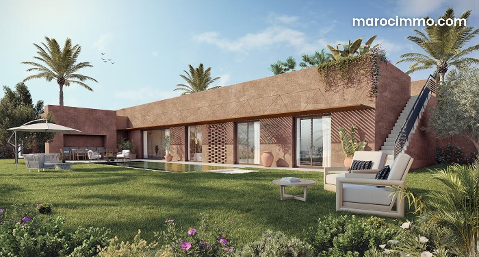 593 m² Villa with Swimming Pool, Ourika Road, Marrakech — Marrakesh