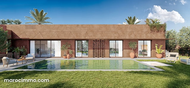 Villas haut standing à partir de 593 m² à 20 min du centre ville de Marrakech — 2