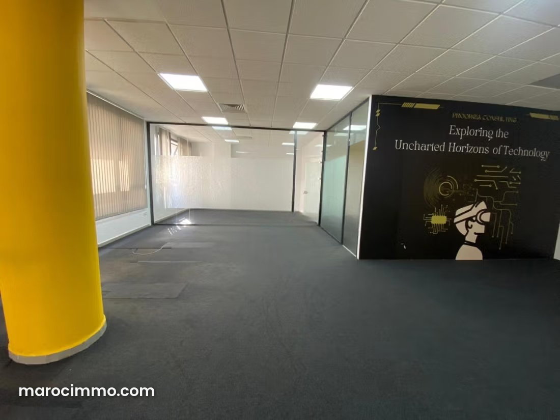 Bureau 120 m² à louer à Sidi Maarouf Casablanca — Casablanca