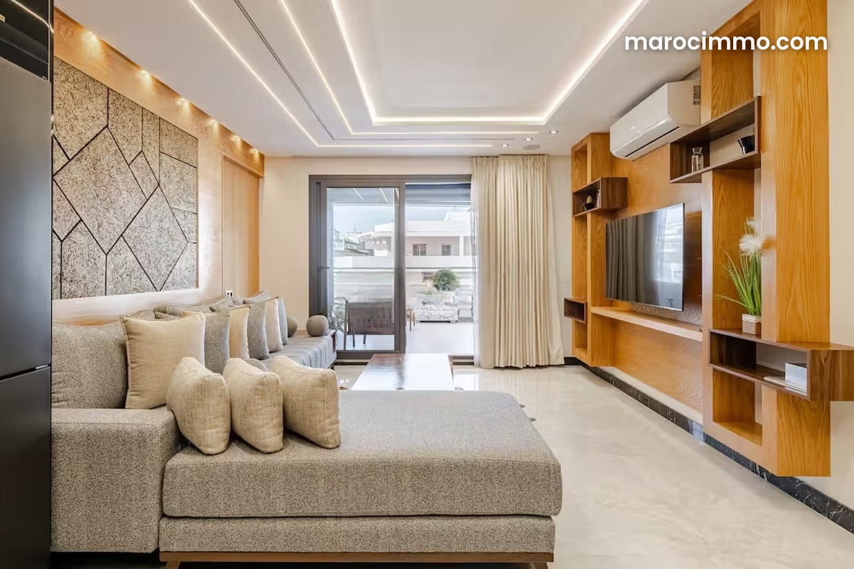 Top-floor apartment with sea views, De La Plage, Tangier — Tangier