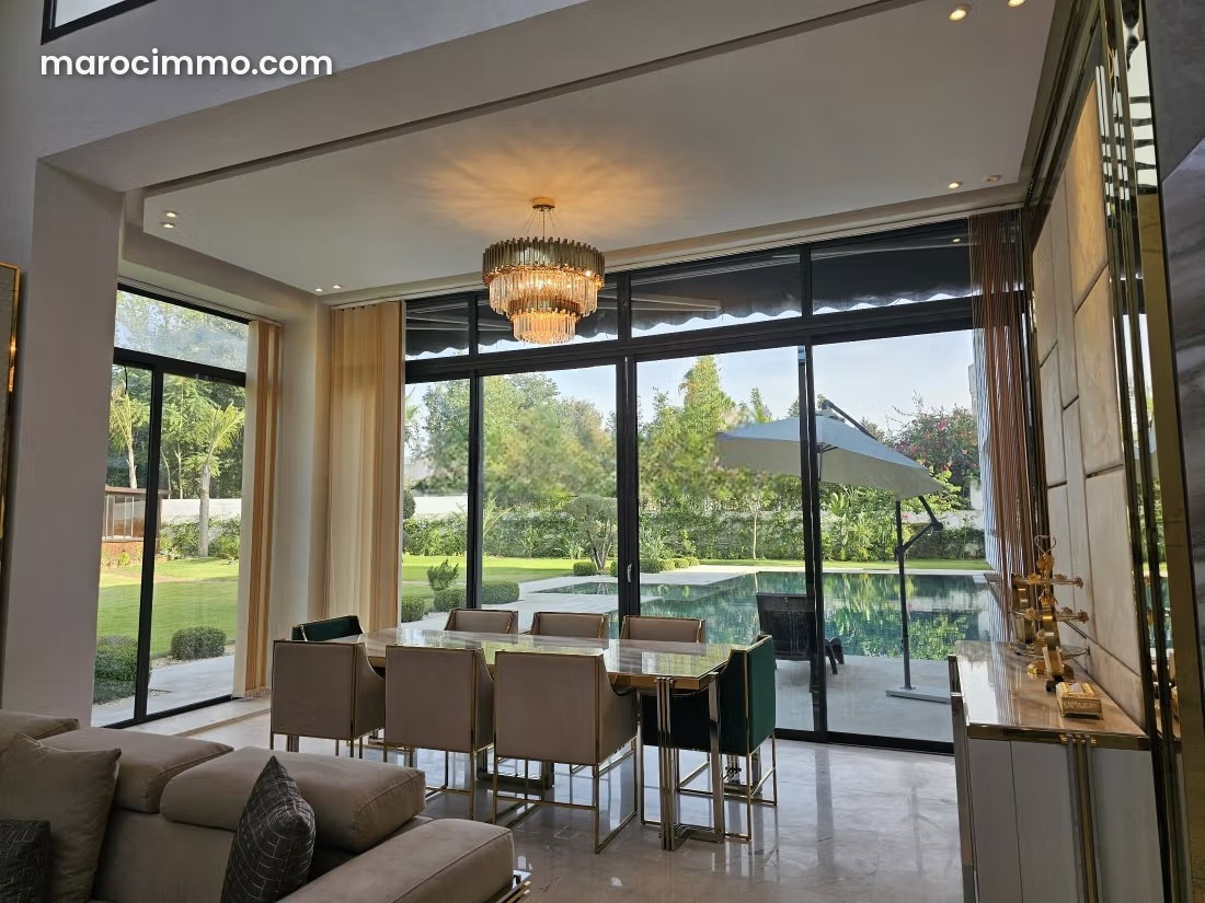 7-Bedroom Villa with Olympic-Size Pool for Sale in Souissi, Rabat — Rabat