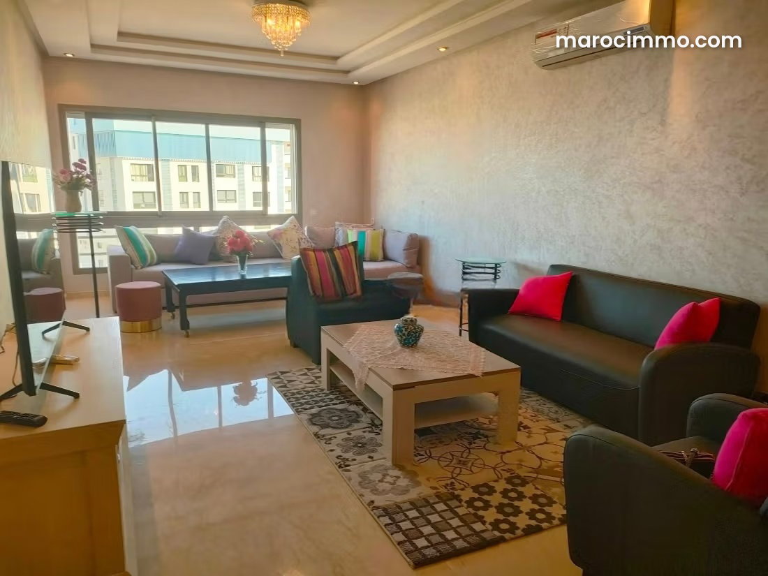 Furnished 100 sqm apartment for rent in Franceville, Casablanca — Casablanca