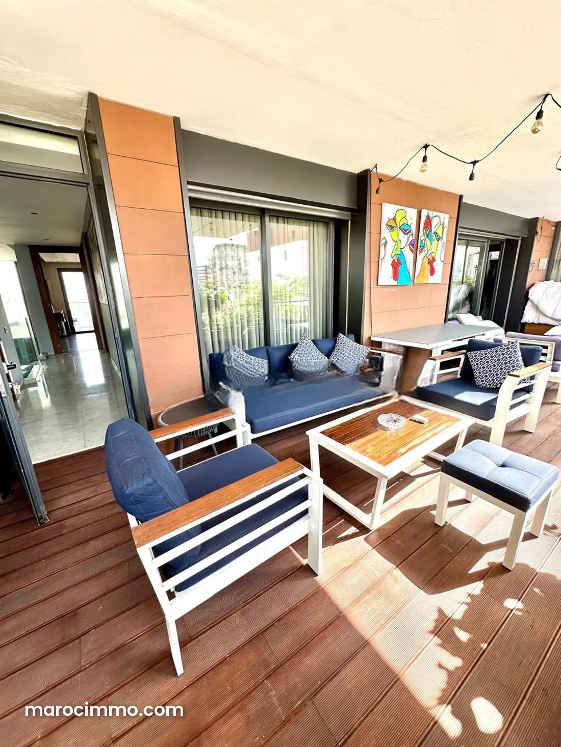 295 sqm Duplex, Casablanca Finance City, 4 Bedrooms, Top Floor — Casablanca
