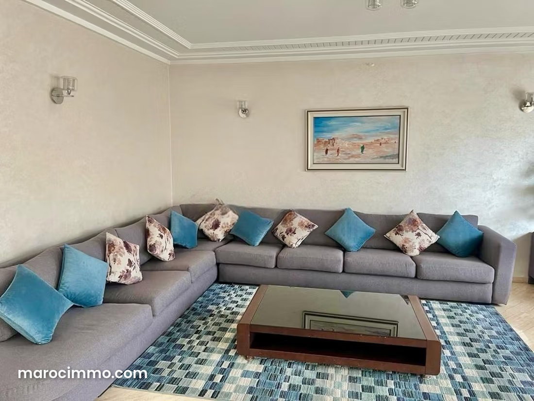 Furnished 206 sqm Apartment with Terrace in Palmier, Casablanca — Casablanca