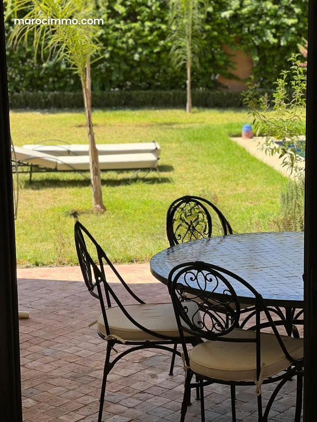 Villa Meublée de Standing à Louer – Route de Fez — 3