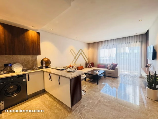Location d'un appartement à Casablanca Finance City. 1 chambre. Meublé — 5