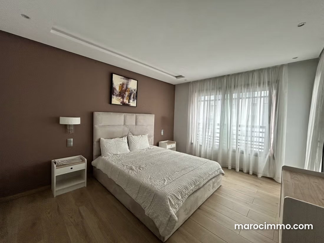 Furnished 149 sqm apartment for rent in Beauséjour, Casablanca — Casablanca