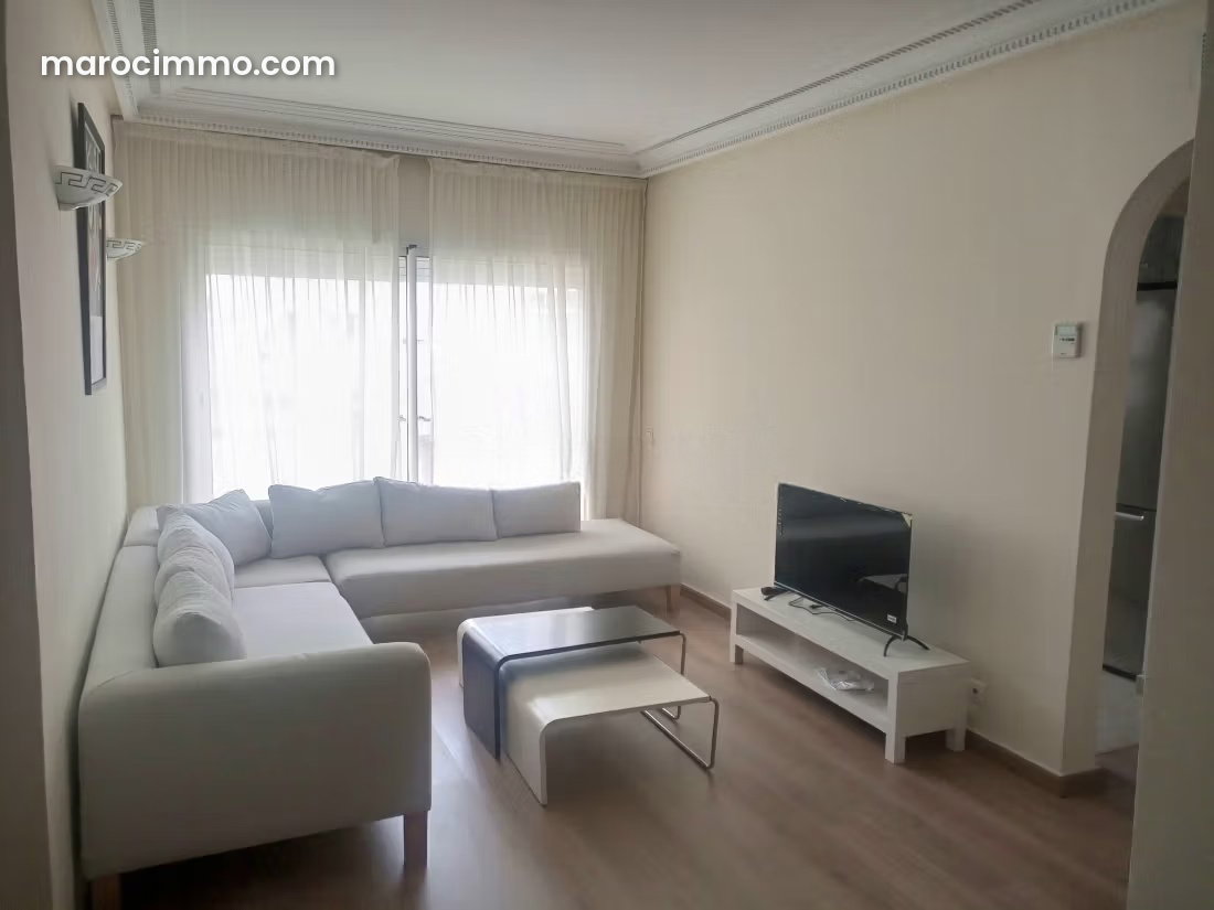 Furnished 90 sqm apartment, 2 bedrooms, Gauthier, Casablanca — Casablanca