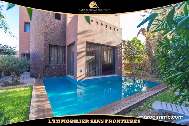 Villa meublée à vendre Piscine Targa, Marrakech — Marrakech
