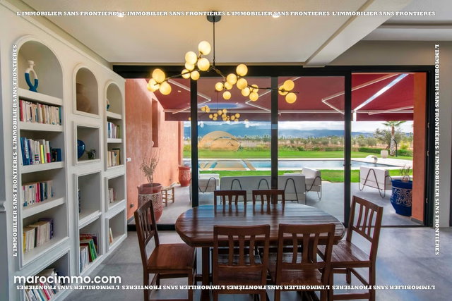 500 sqm furnished villa for sale – Route de l’Ourika Km 26, Marrakech — 5