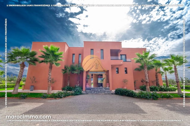 500 sqm furnished villa for sale – Route de l’Ourika Km 26, Marrakech — 2