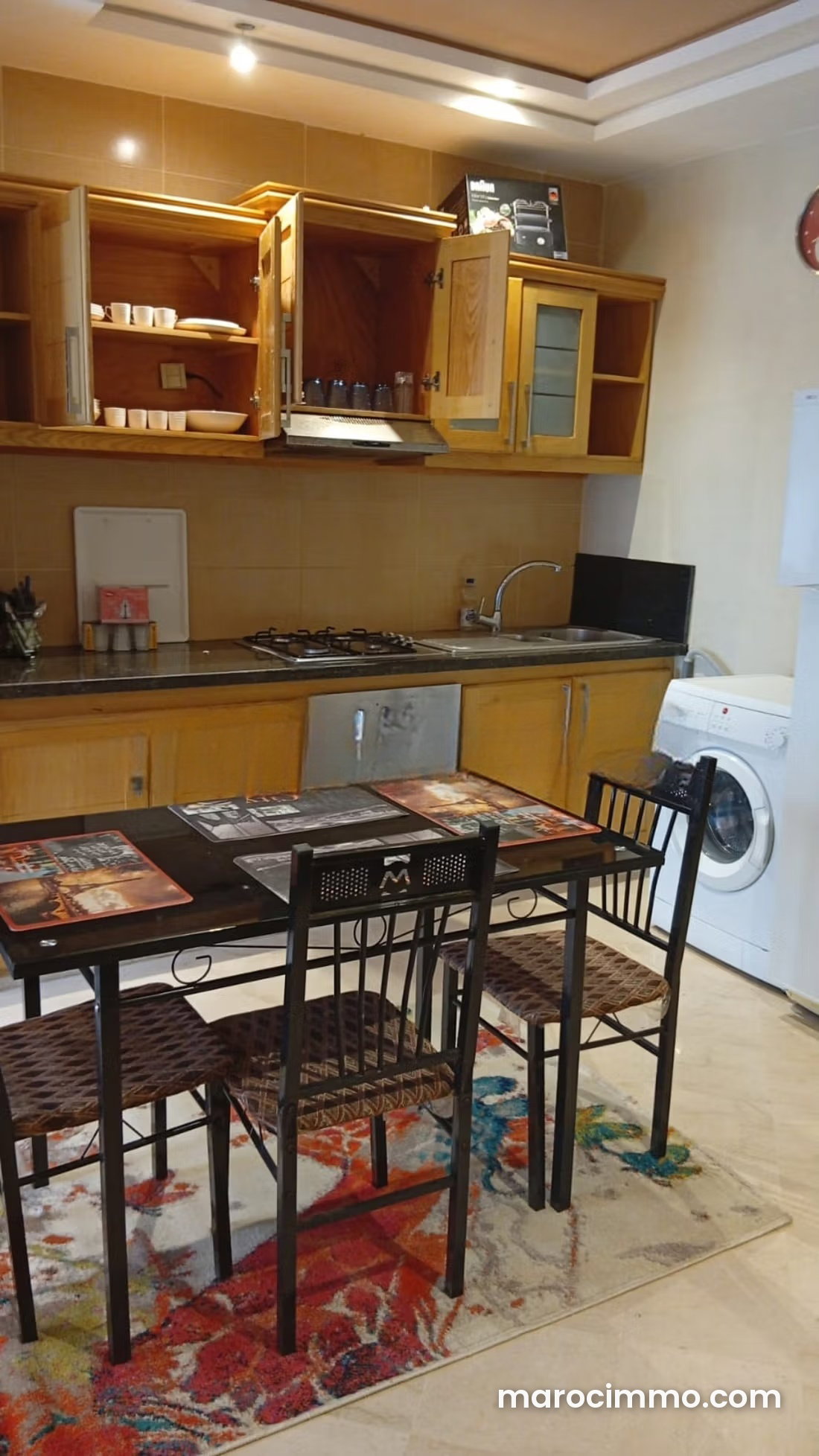 Furnished studio apartment with swimming pool, Nouaceur, MAD 4,500 — Nouaceur