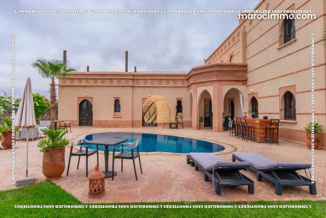 Maison d’hôtes meublée avec VNA à vendre à Route de Ouarzazate Km 35,480 m², Marrakech — 3