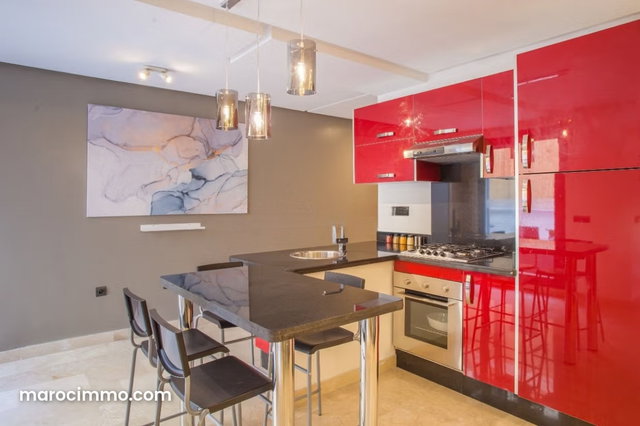 Appartement en location à Racine avec terrasse. 1 chambre. Bien meublé — 4