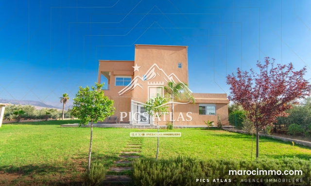 Villa de Prestige à Vendre – Sidi Abdellah Ghiat – Marrakech — 3