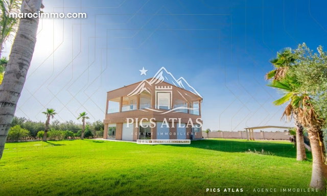 Villa de Prestige à Vendre – Sidi Abdellah Ghiat – Marrakech — 4