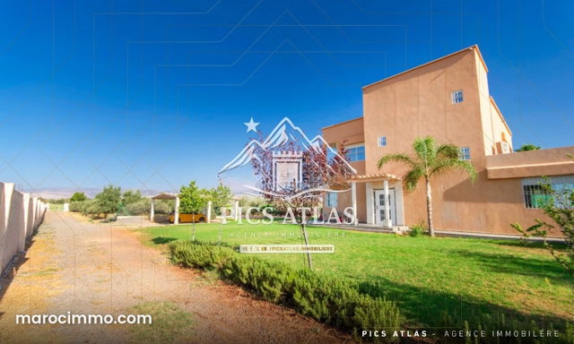 Villa de Prestige à Vendre – Sidi Abdellah Ghiat – Marrakech — 2
