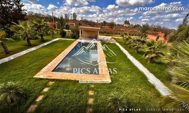 Villa Plain Pied à Vendre – Sidi Abdellah Ghiat – Marrakech — 3