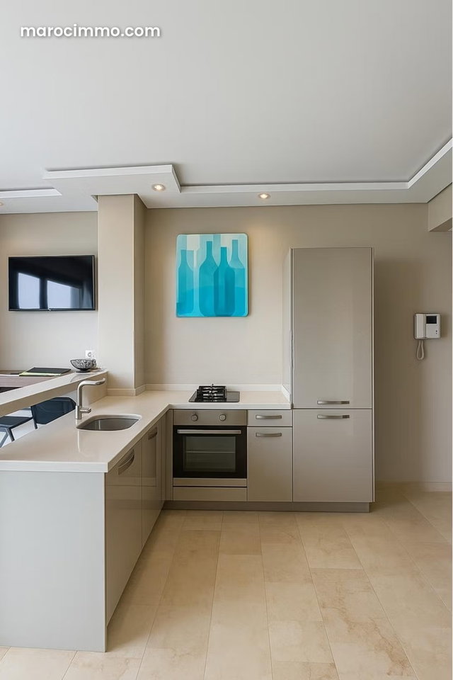 Très bel appartement en location à CIL Hay Salam. Surface de 44 m². Meublé — 4