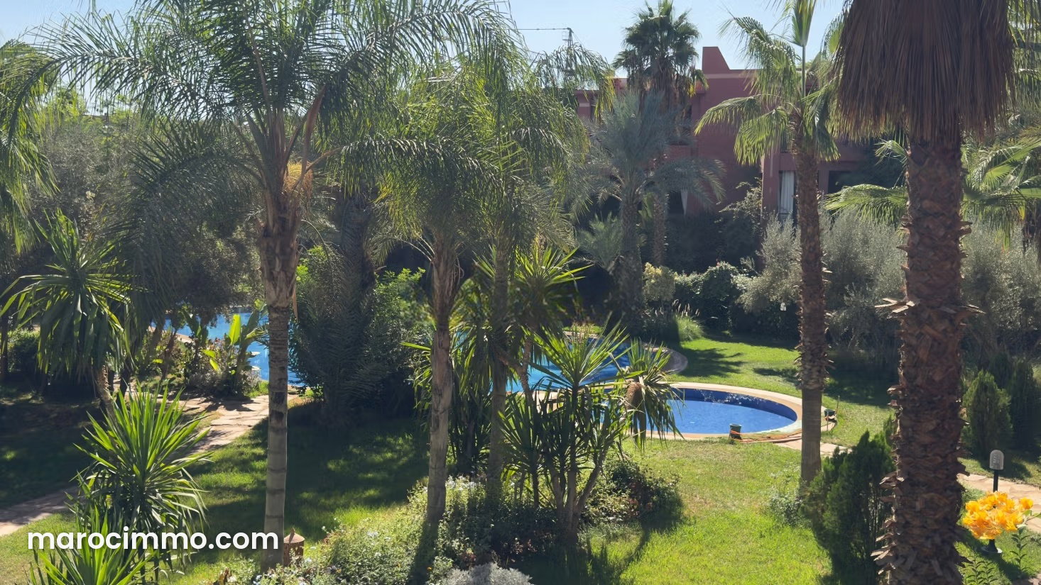 Two-Bedroom Apartment with Terrace and Pool in Agdal, Marrakech — Marrakesh