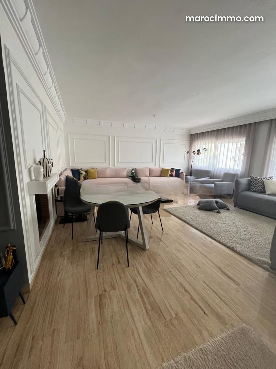 Furnished 200 sqm Apartment with Terrace in Gauthier, Casablanca — Casablanca