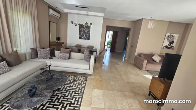 Location villa meublée Bouskoura casablanca — 5
