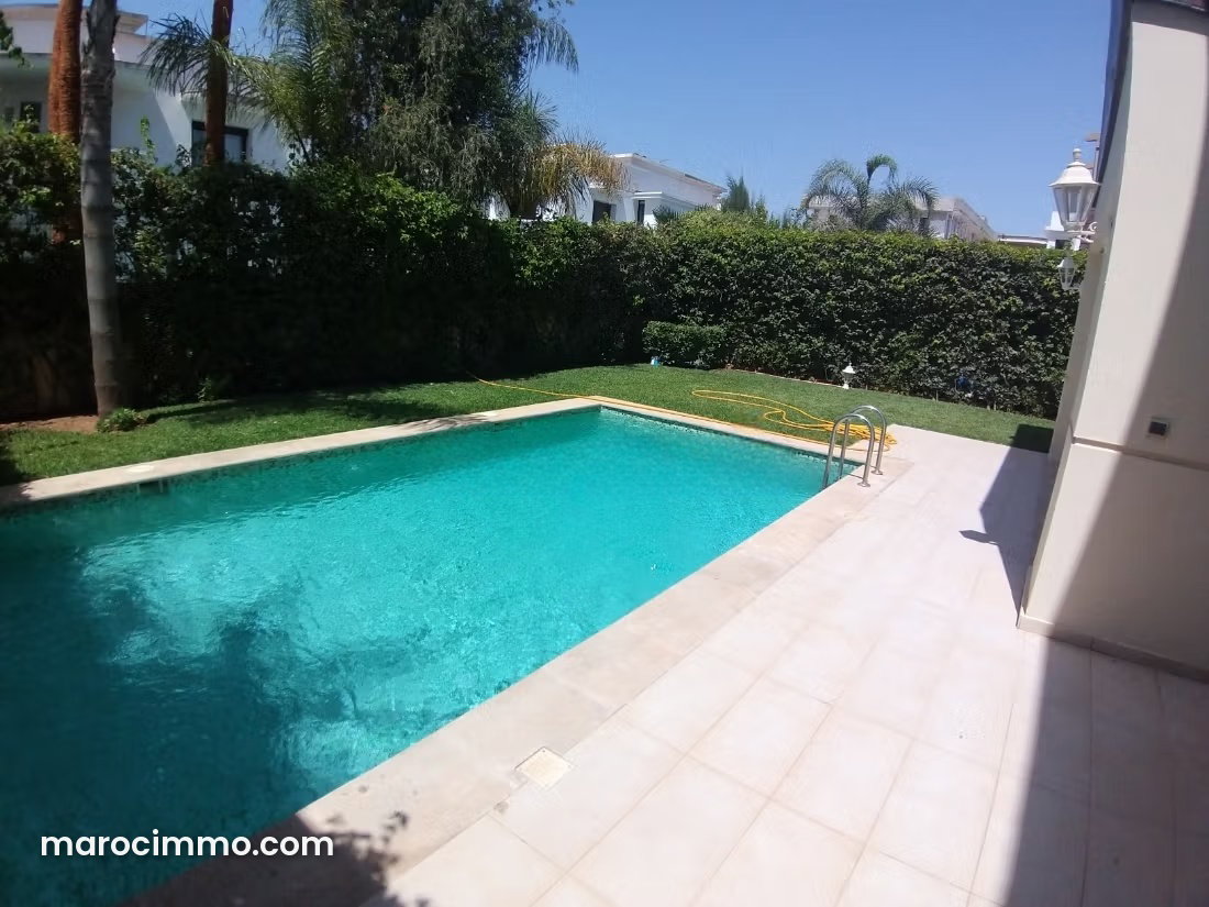 Furnished Villa with Pool, Ville Verte, Bouskoura — Bouskoura