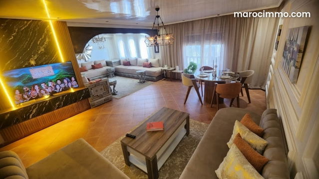 Très bel appartement en location à Malabata. 3 chambres agréables. Meublé — Tanger