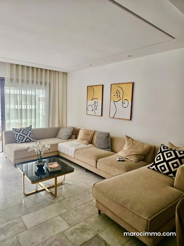 2 chambres, terrasse, piscine et salle de sport — Casablanca