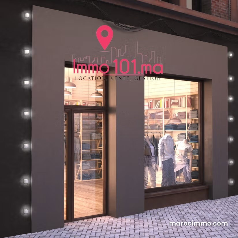 220 m² Commercial Premises Over Two Levels in Wifak, Temara — Temara