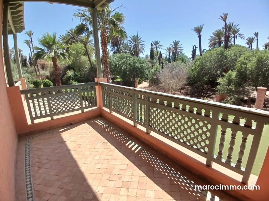 Appartement 140 m² avec terrasse à la Palmeraie Marrakech — Marrakech