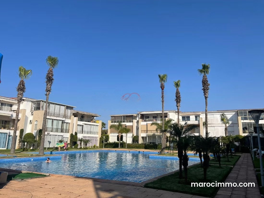 86 sqm Apartment with Garden and Pool, Dar Bouazza — Dar Bouazza