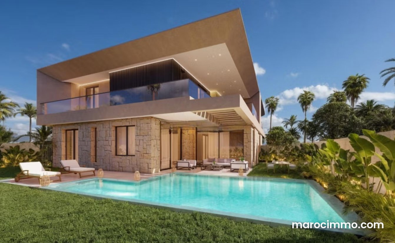 500 m² Villa with Swimming Pool and Mountain Views, Ourika Road, Marrakech — Marrakesh