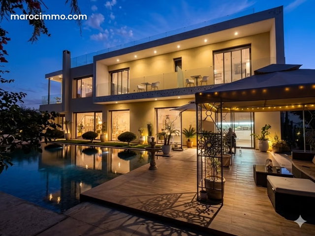 Villa de prestige a 60 000 MAD / location — 4