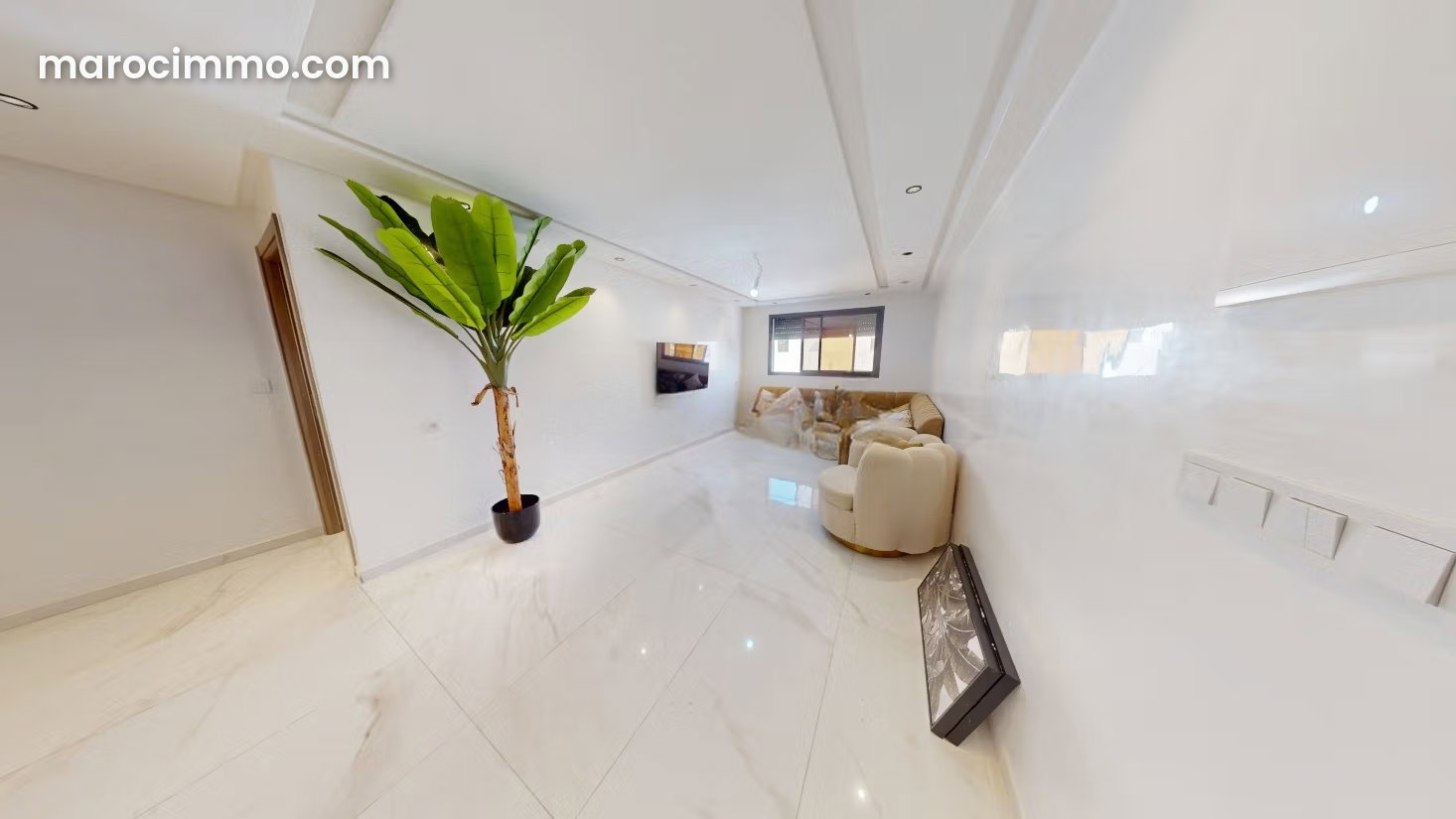 Furnished Apartment with a View in Moujahidine, Tangier — Tangier