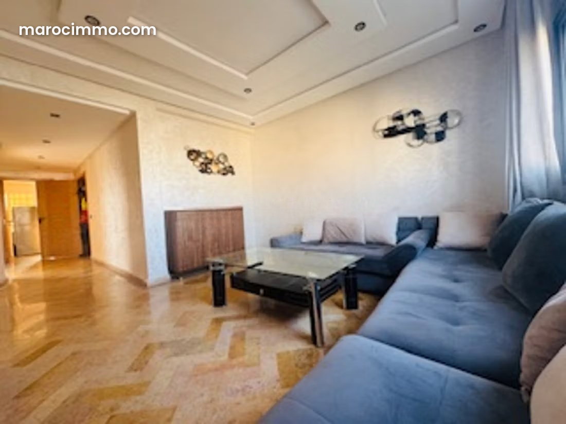Appartement meublé 120 m² Triangle d'Or Casablanca 7e étage — Casablanca