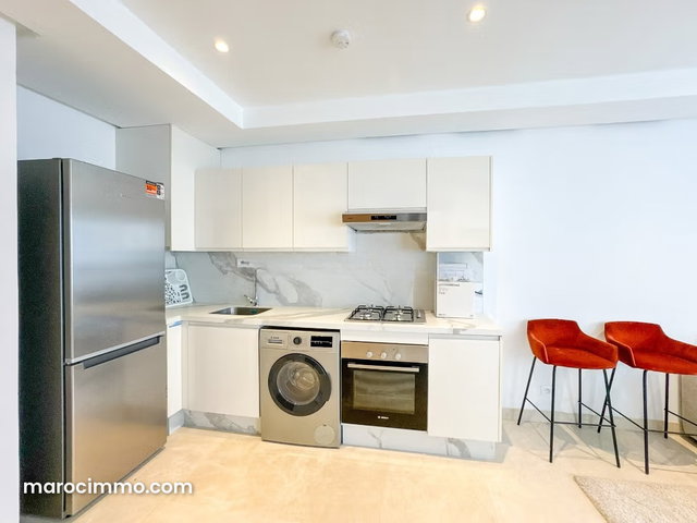 Studio meublé Gauthier Casablanca – Résidence Radisson Blu, Terrasse, parking, disponible immédiatement — 3