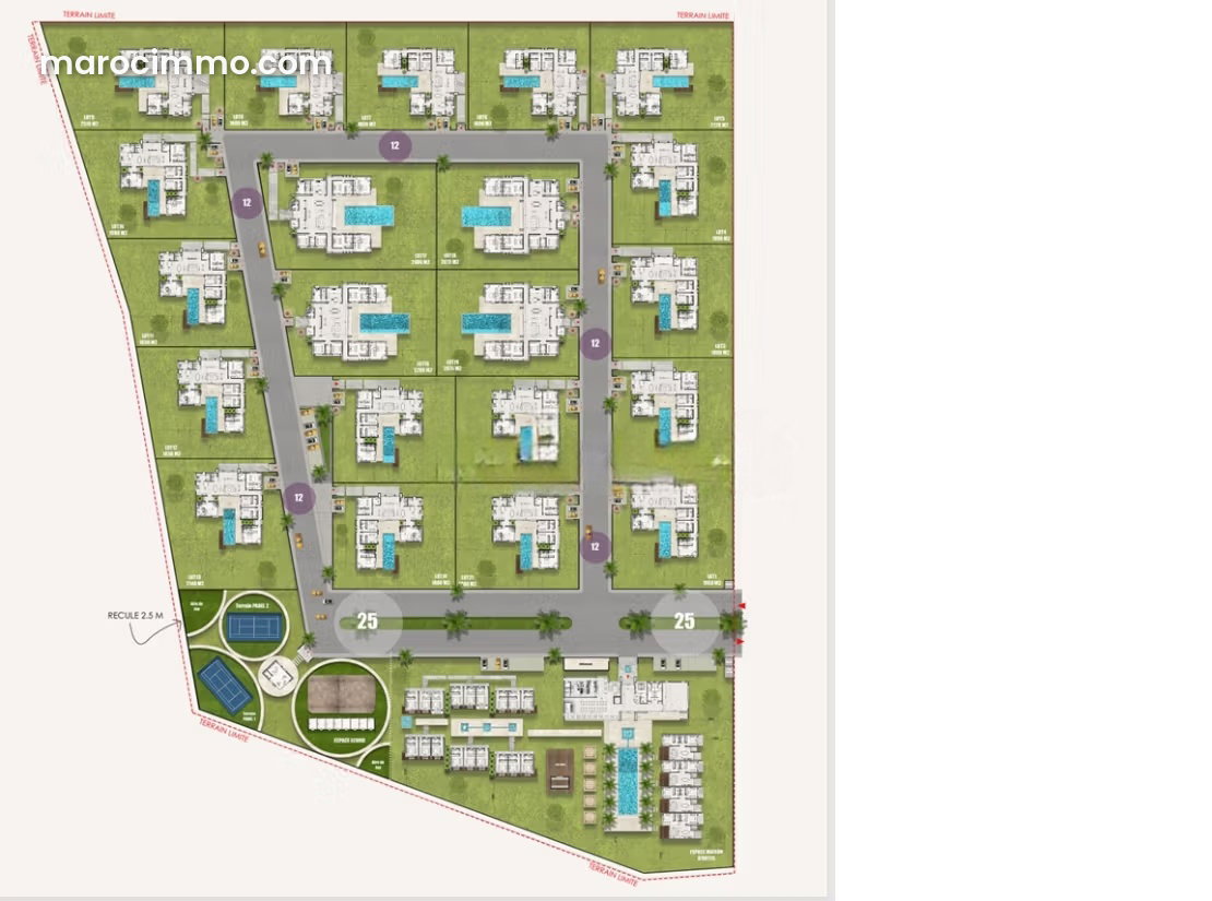 6-hectare Land Plot, Ourika Road, Marrakech, Approved Hotel Development Project — Marrakesh