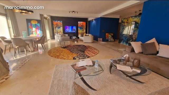À Louer – Superbe appartement meublé à Racine, Ali Ben Abderrazak — الدار البيضاء