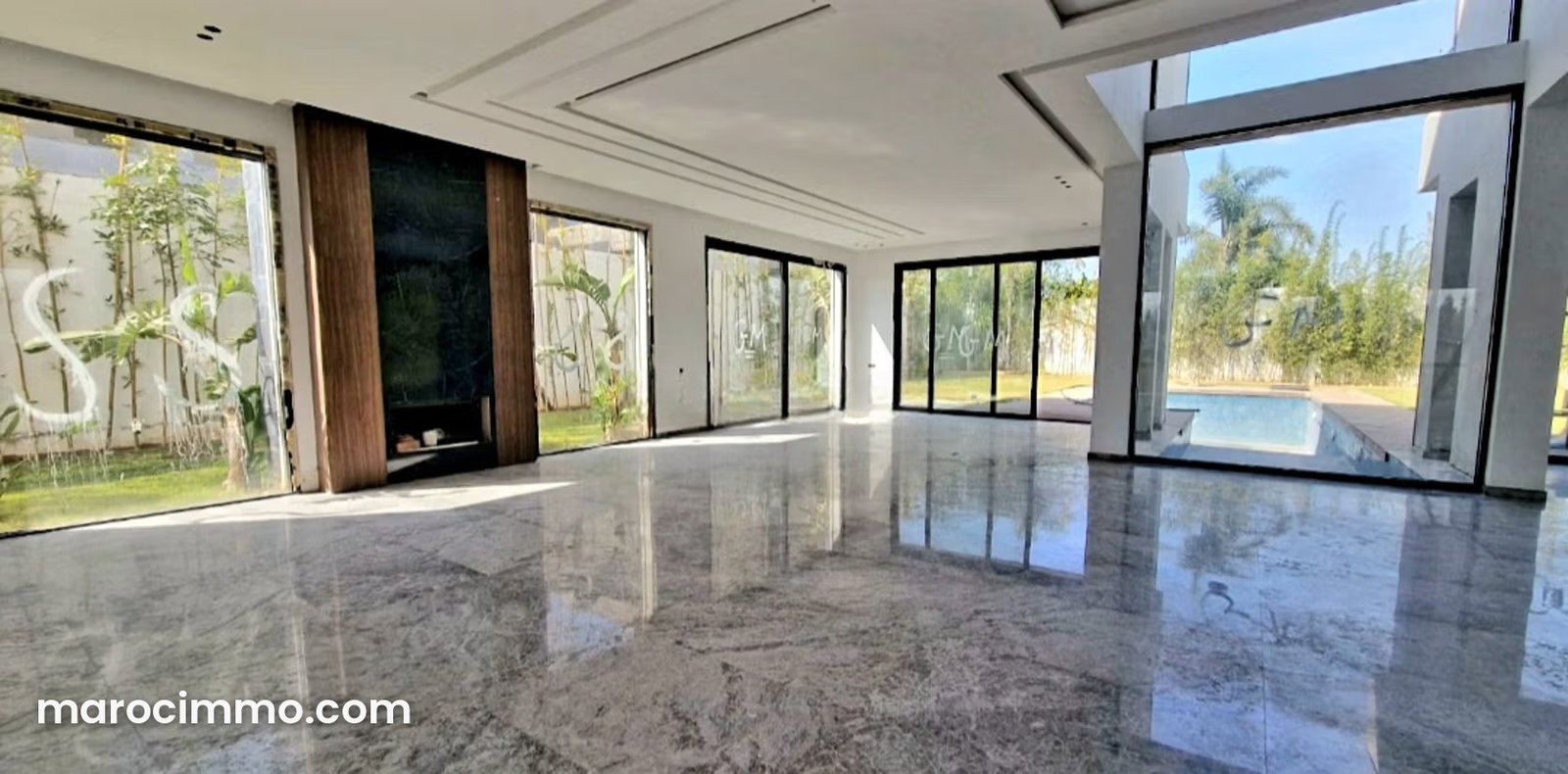 1,200 sqm Villa with Swimming Pool and Landscaped Garden, Ville Verte Bouskoura — Bouskoura