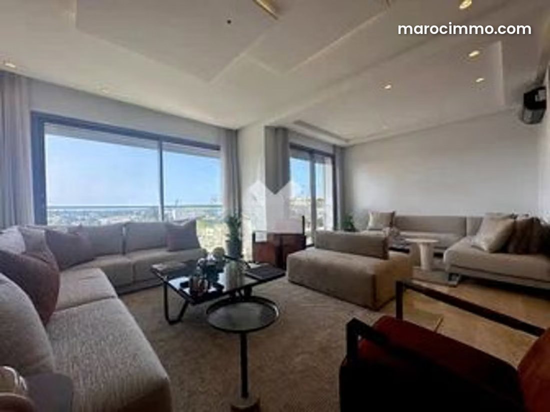 Furnished Apartment with Terrace and Sea View, Les Princesses — Casablanca